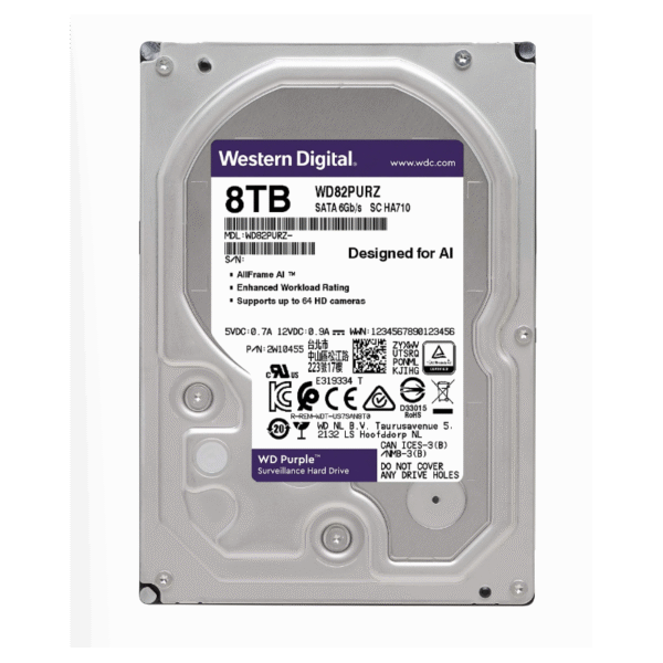 قرص صلب WD HDD 8TB